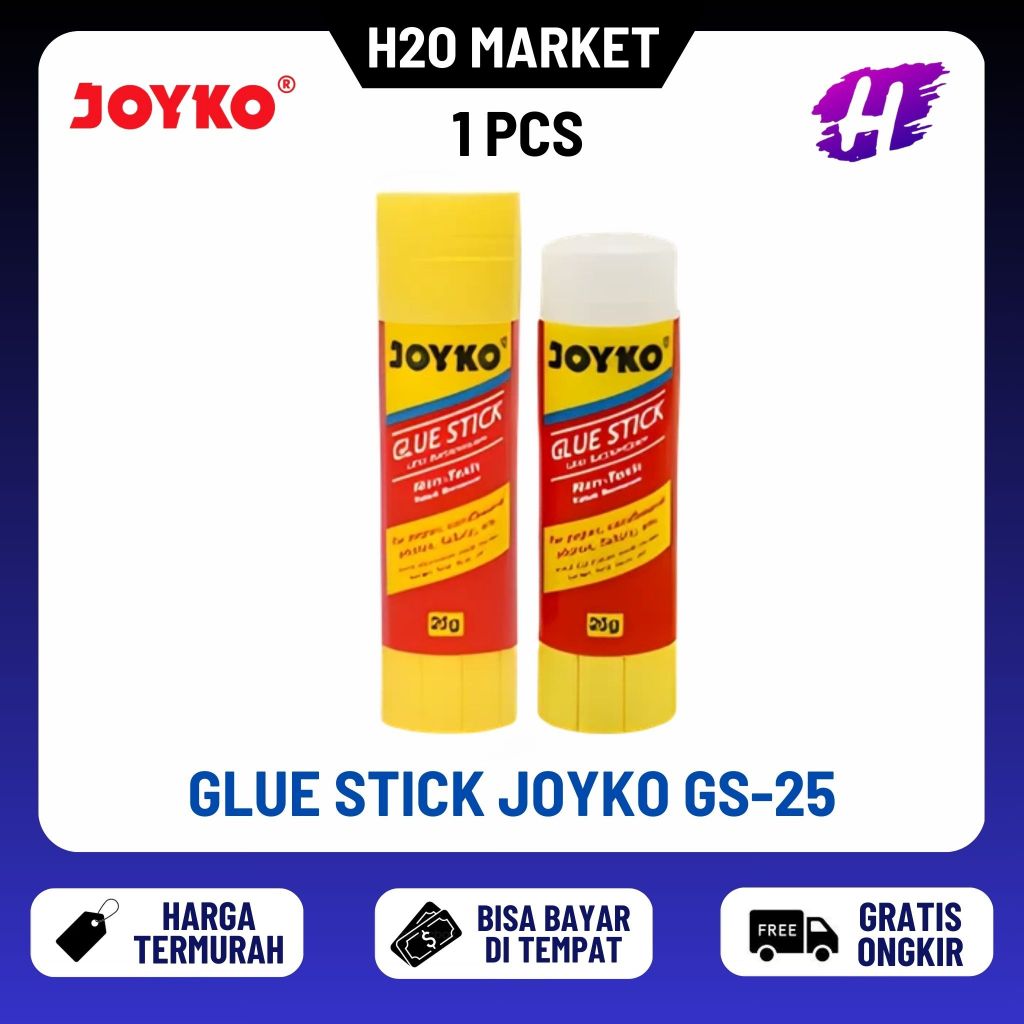 

❤️H2O❤️ LEM STICK JOYKO GS-25 - 25 GR / LEM KERTAS