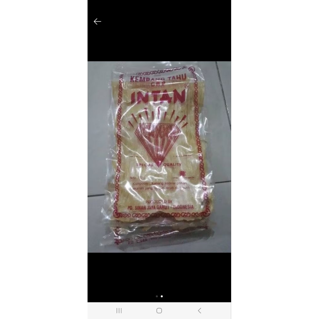 

Kembang Tahu Cap Intan