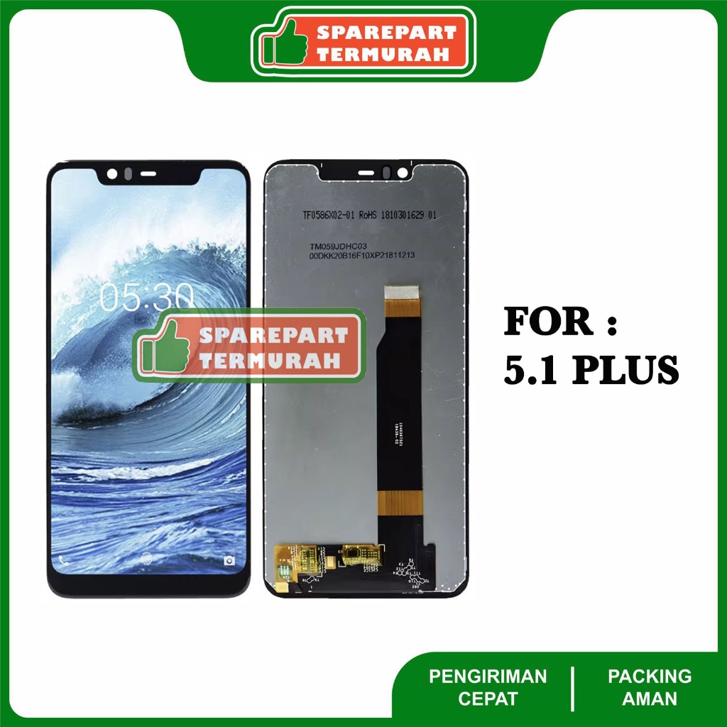 LCD For Nokia 5.1 Plus - X5 +TOUCHSCREEN