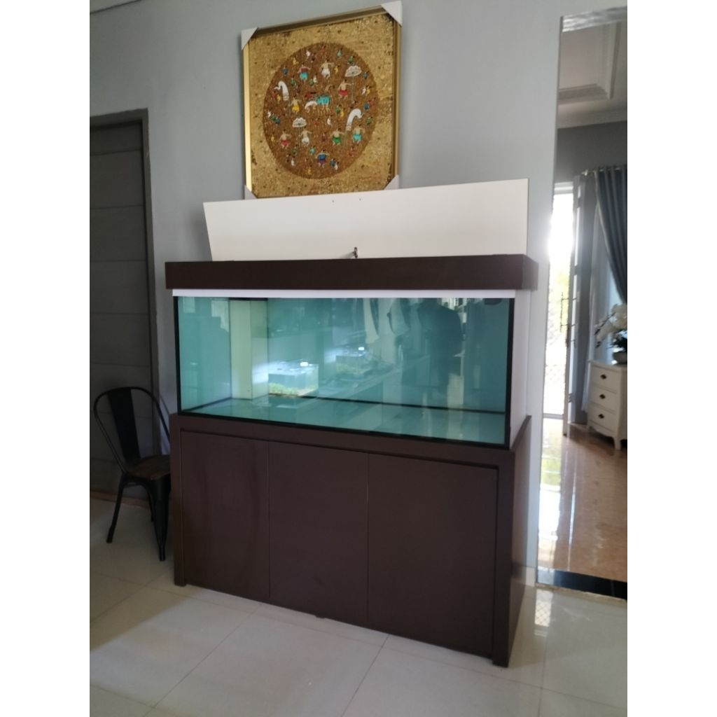 aquarium kabinet 150x60xt60 kaca 12mm