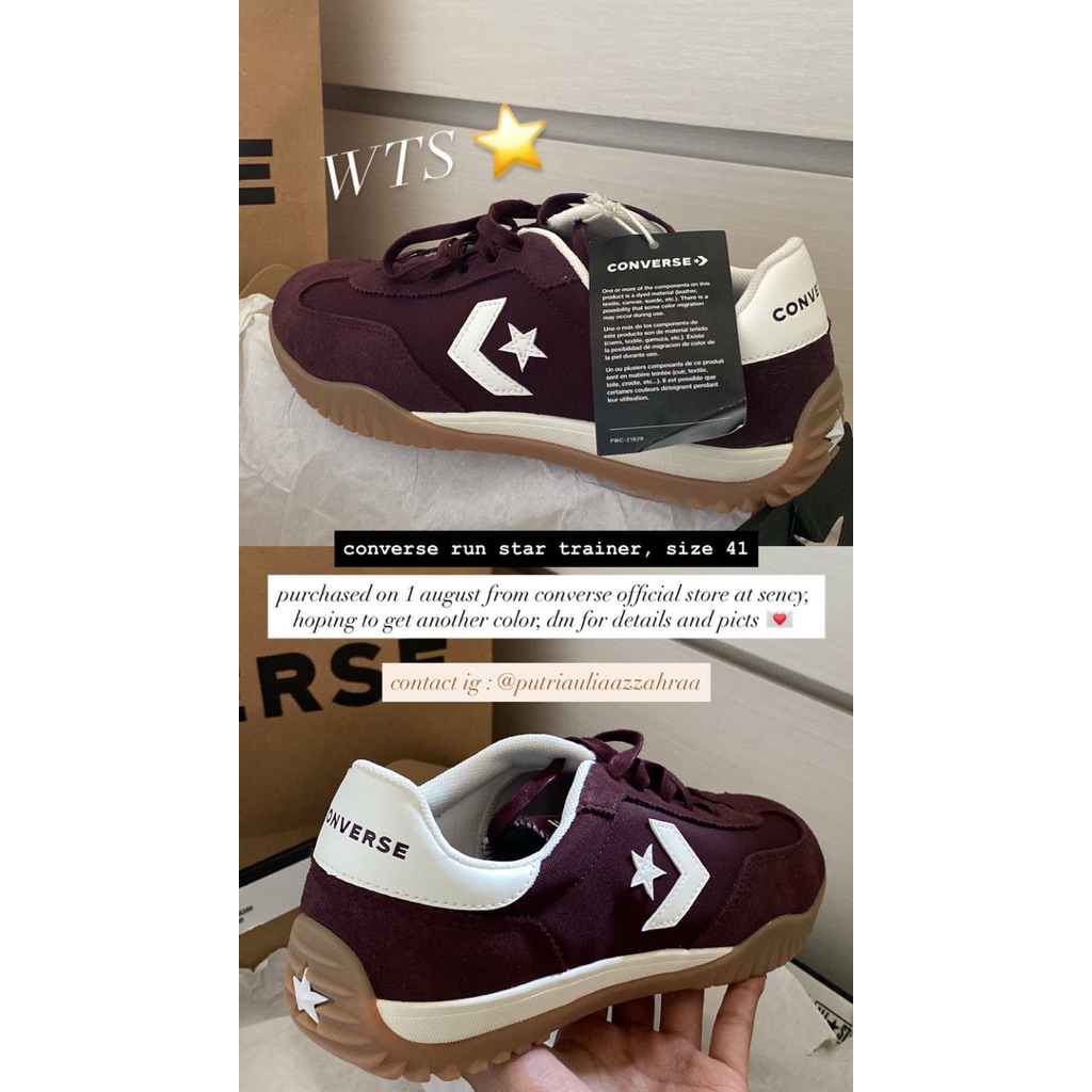 Preloved Converse Run Star Trainer