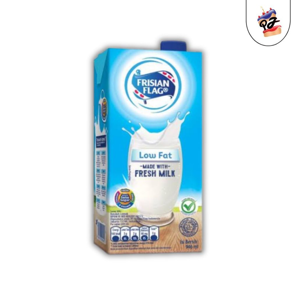 

SUSU CAIR UHT BENDERA LOW FAT 946 ML