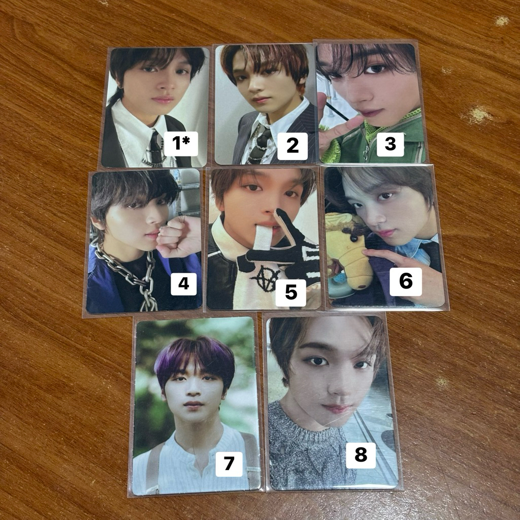 [READY STOCK] Photocard Haechan NCT Dream NCT127 glitch mode pilek tiny chum dreamscape ay-yo candy 