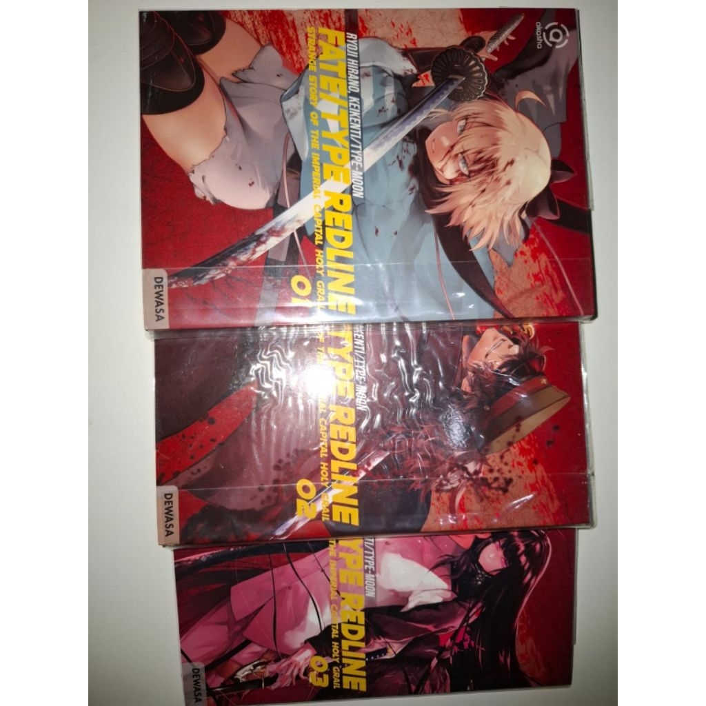 Komik Fate/Type Redline 1 - 3 (3 buku)
