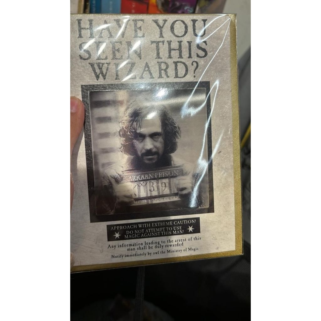 Harry Potter MinaLima Wizarding World Collections lenticular sirius black. CEK DESKRIPSI❗️