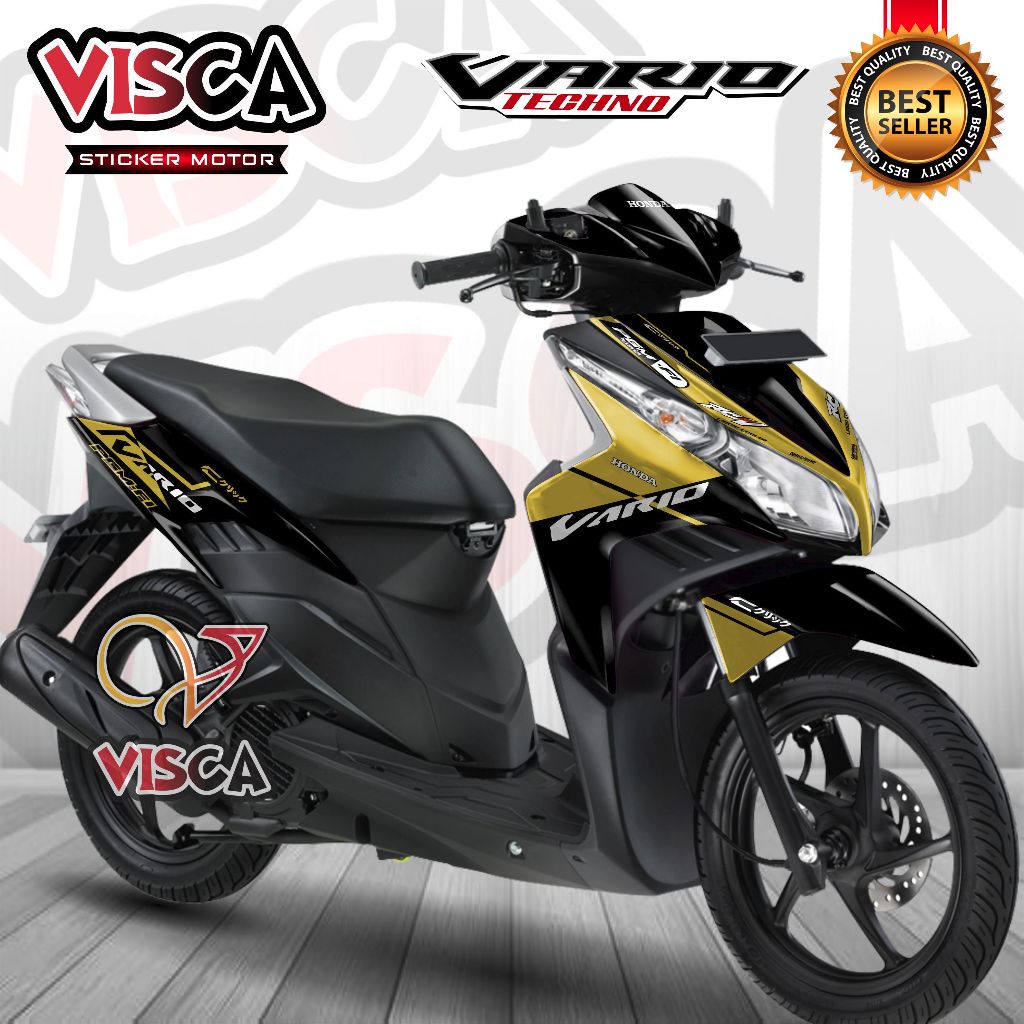 Decal Vario 110 Techno Full Body Stiker Vario 110 Techno Full Body Striping Vario 110 Techno Variasi