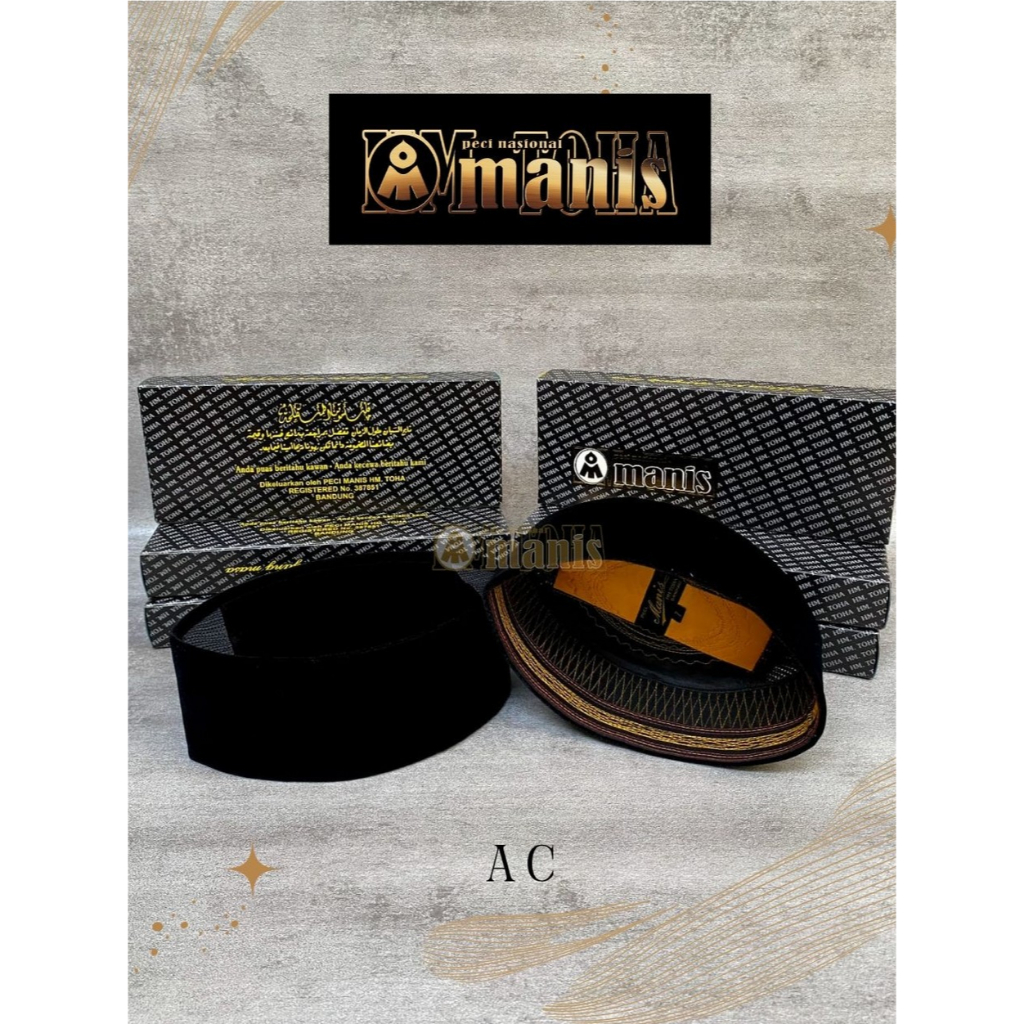 Peci Manis HM. Toha Original - Peci AC Kualitas Super