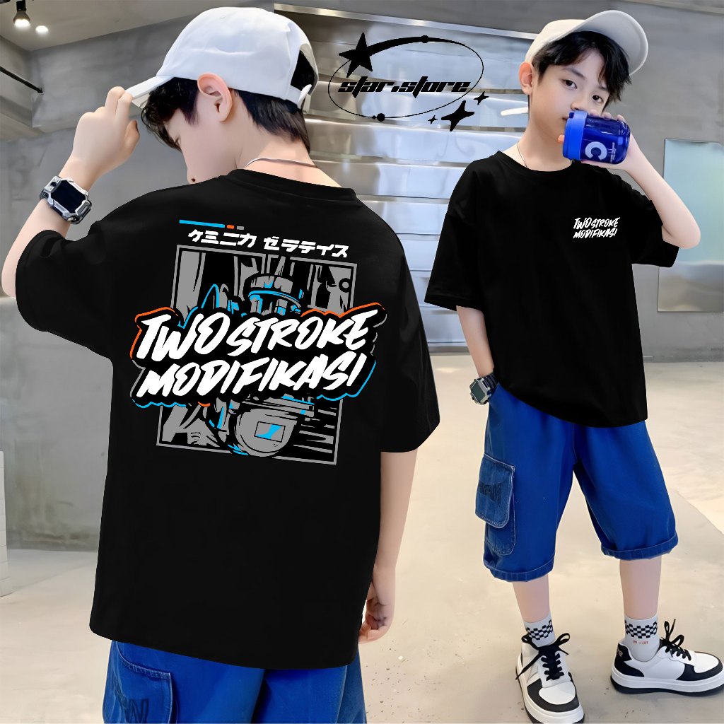 Kaos ANAK TWO Stroke MODIFIKASI - Kaos Two Stroke
