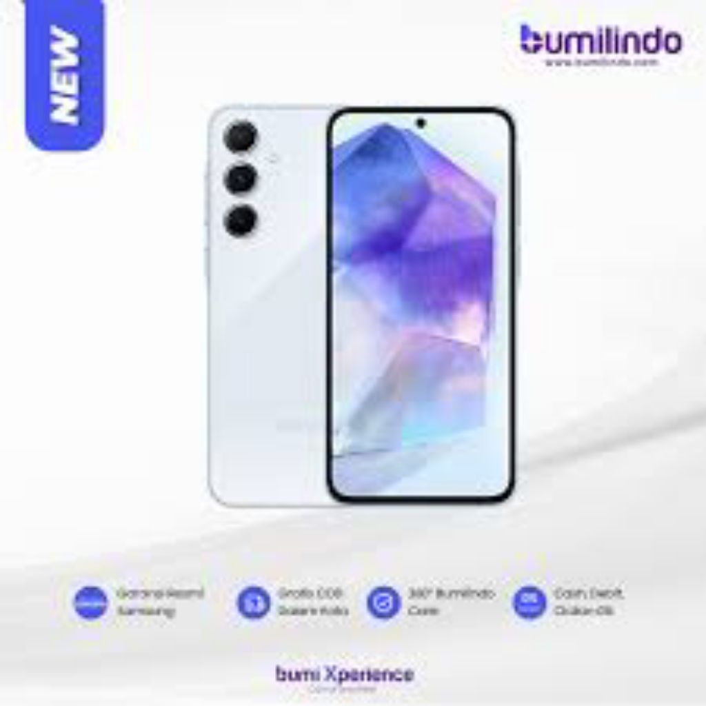 samsung a55 bekas pakai & xiomi redmi note 8 pro