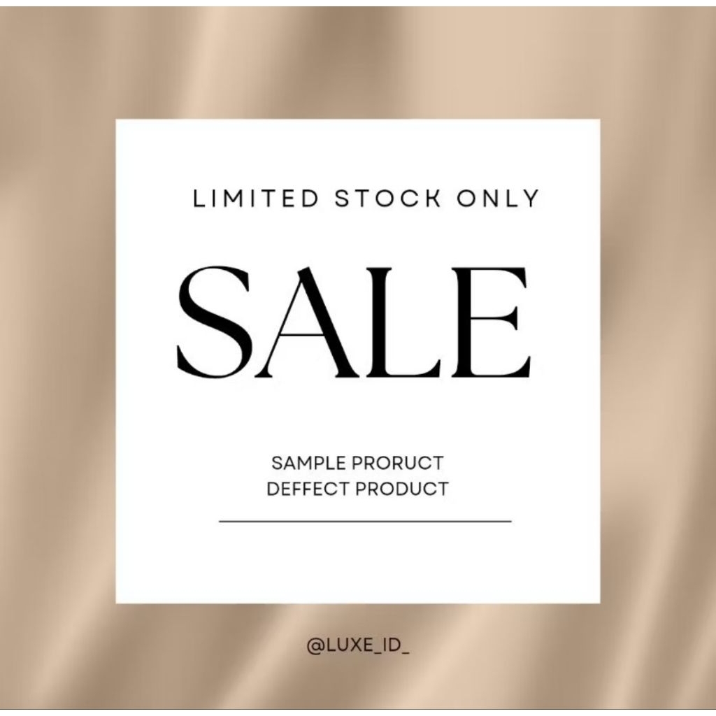 LUXE_ID_  SALE 4 (Limited Stock)