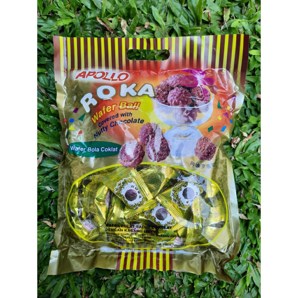 

Apollo Roka Coklat Wafer Ball (isi 50pcs)
