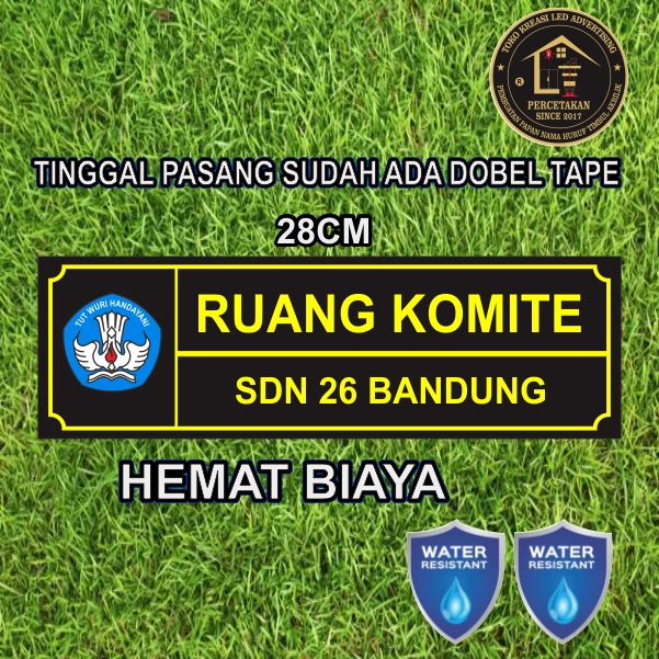 

Papan Nama Kelas Akrilik Amirkelipkelip untuk Sekolah