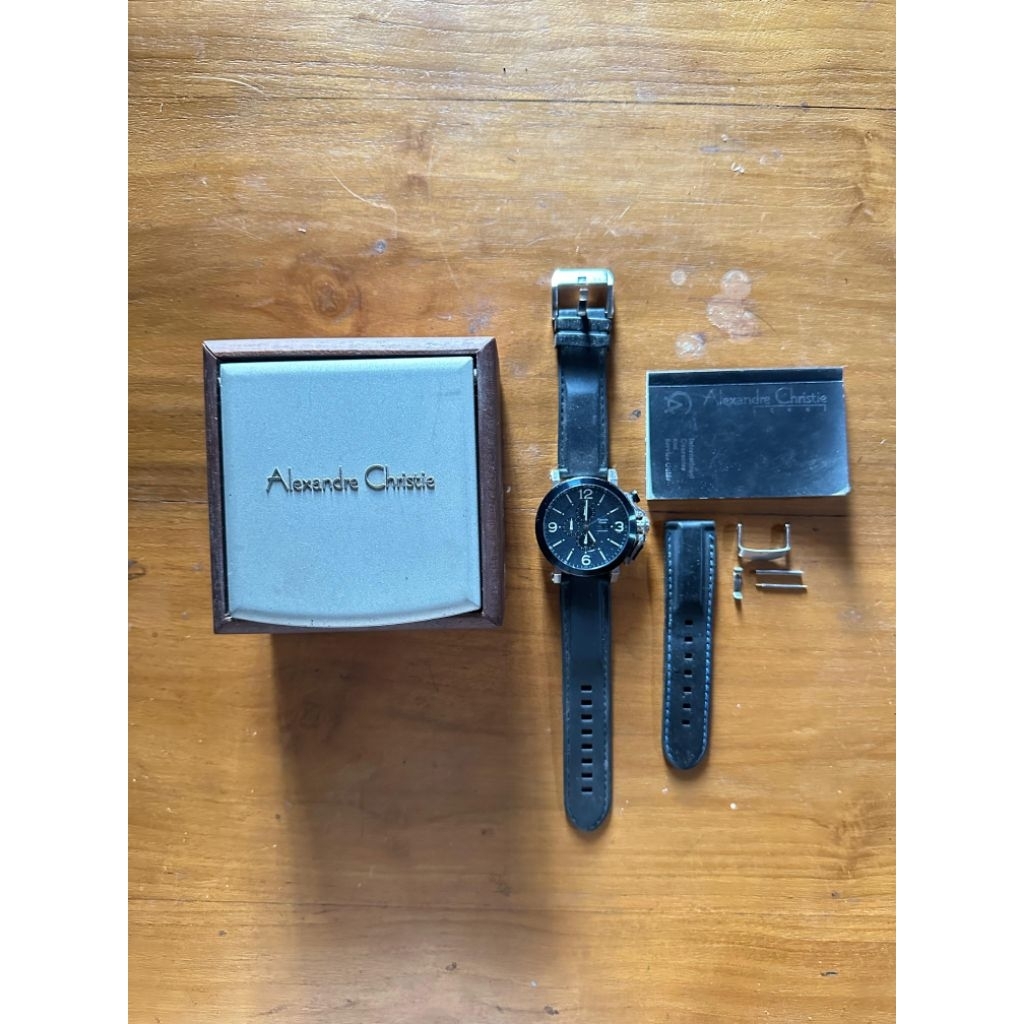Jam Alexandre Christie 6281 Black Ori