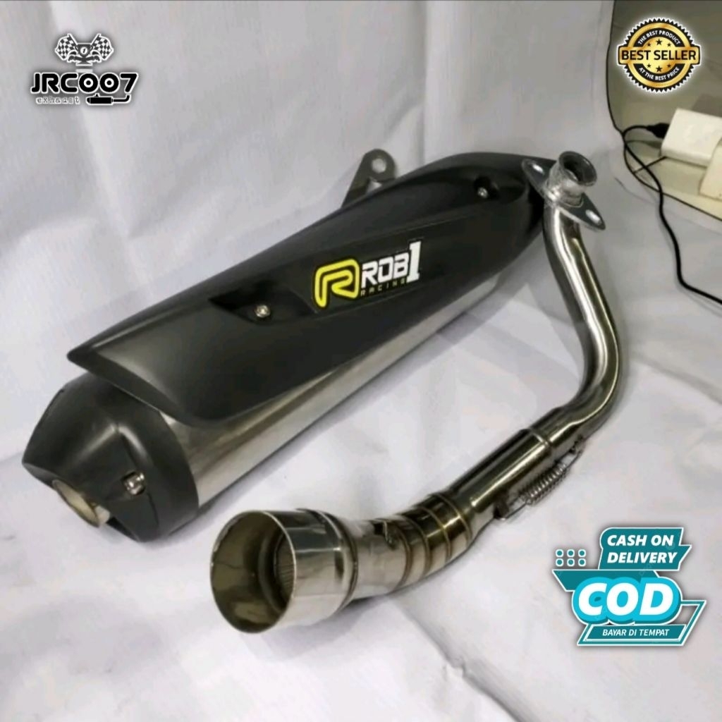 Knalpot Racing Rob1 Beat Scoopy Vario Dll