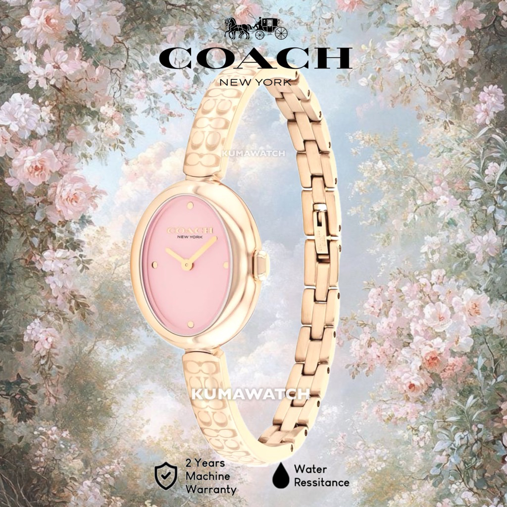 Jam Wanita Coach Sammy Rose Pink