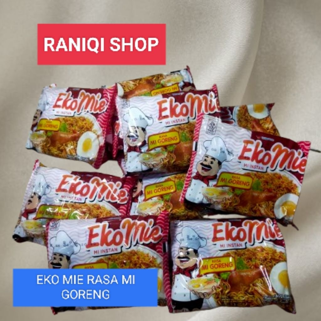 

Eko Mie mi instan rasa mi goreng 1 bks