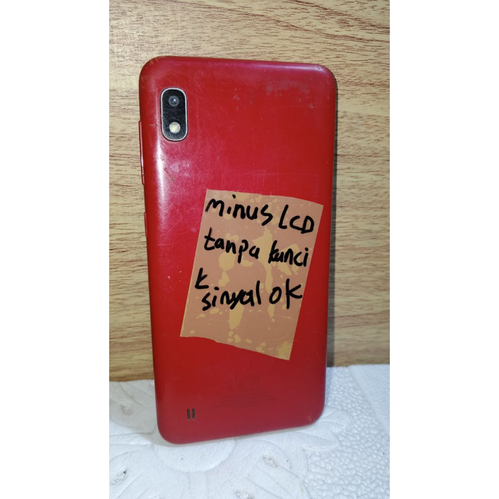 Samsung a10 minus lcd mesin normal