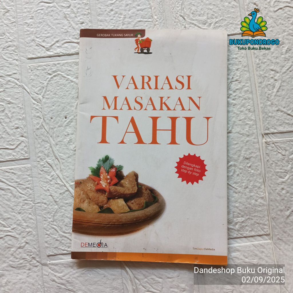 (BEKAS) Variasi Masakan Tahu - Seri Gerobak Tukang Sayur - BUKU RESEP MASAKAN ORIGINAL