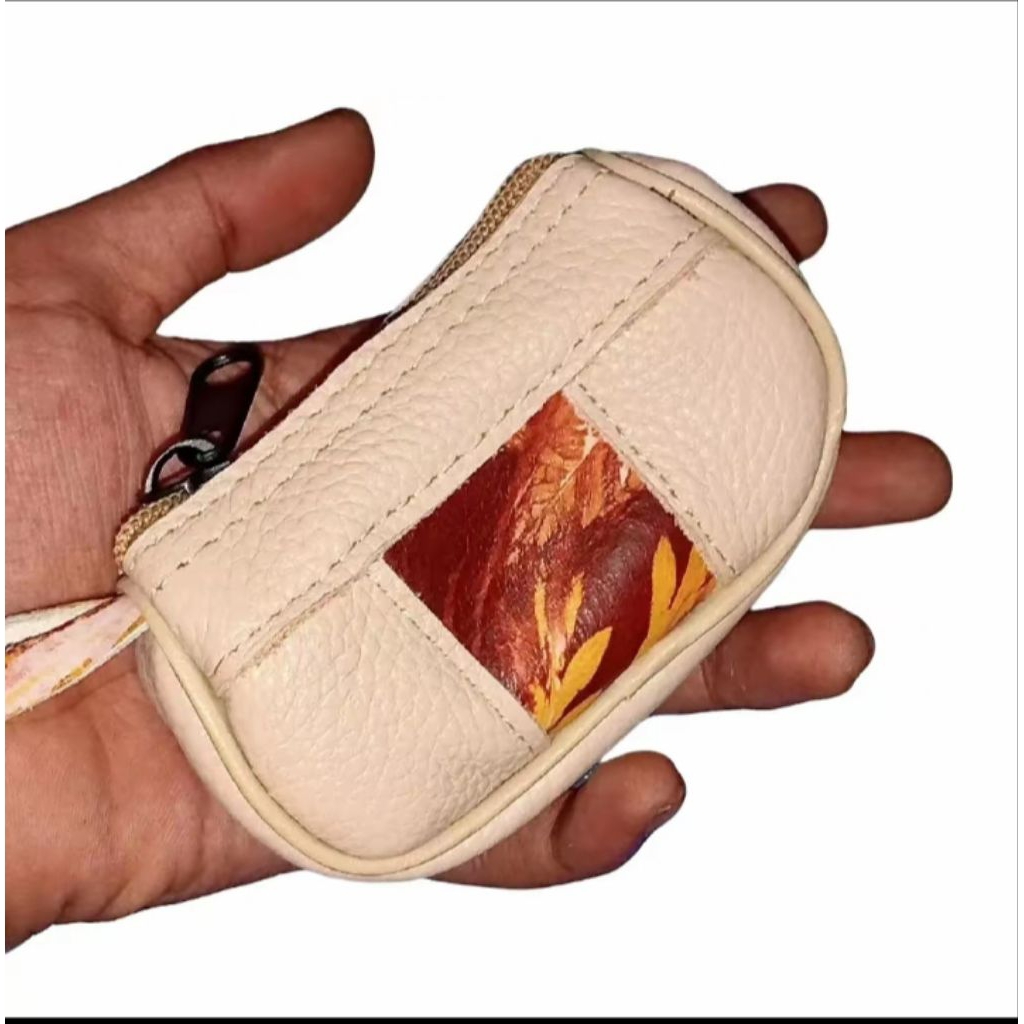 Dompet papirut koin //dompet koin kulit terbaru /dompet koin kulit sapi asli