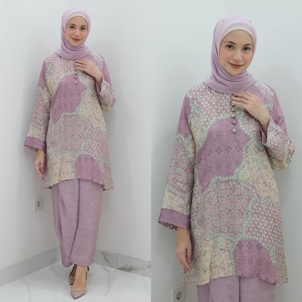 Set batik viscose by SARAH THE LABEL (Preloved)