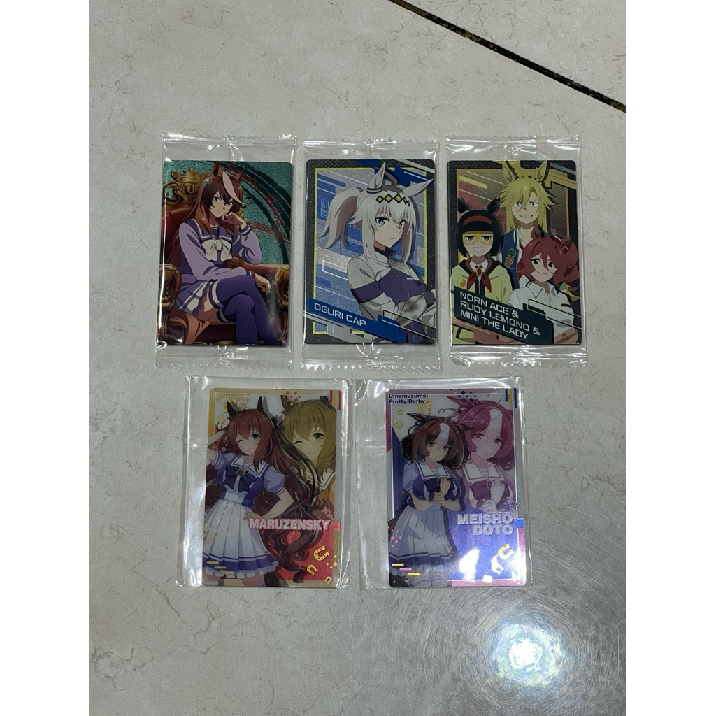 Wafer Card Uma Musume Pretty Derby / Uma Musume Cinderella Gray Symboli Rudolf Oguri Cap Maruzensky 