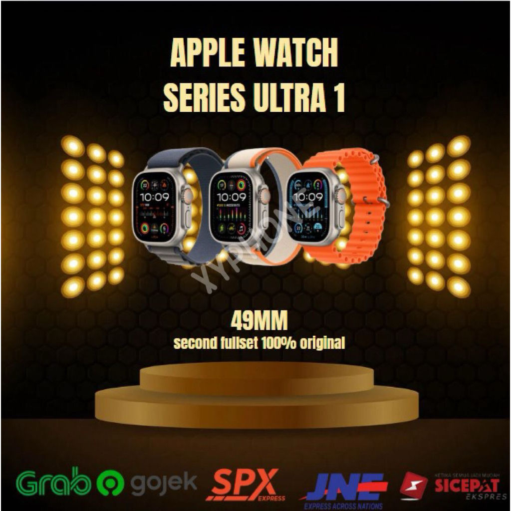 Apple Watch/iWatch Series Ultra 1 49MM with Ocean Band Second 100% Original