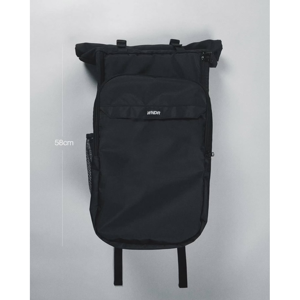 WNDR BACKPACK ROLL TOP FOR SKATEBOARD