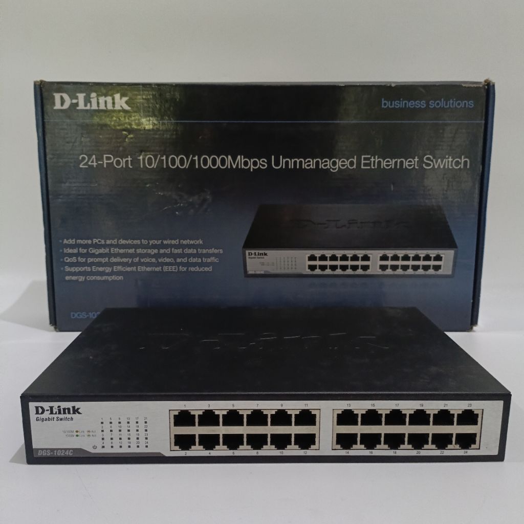 switch hub d link 24 port gigabit