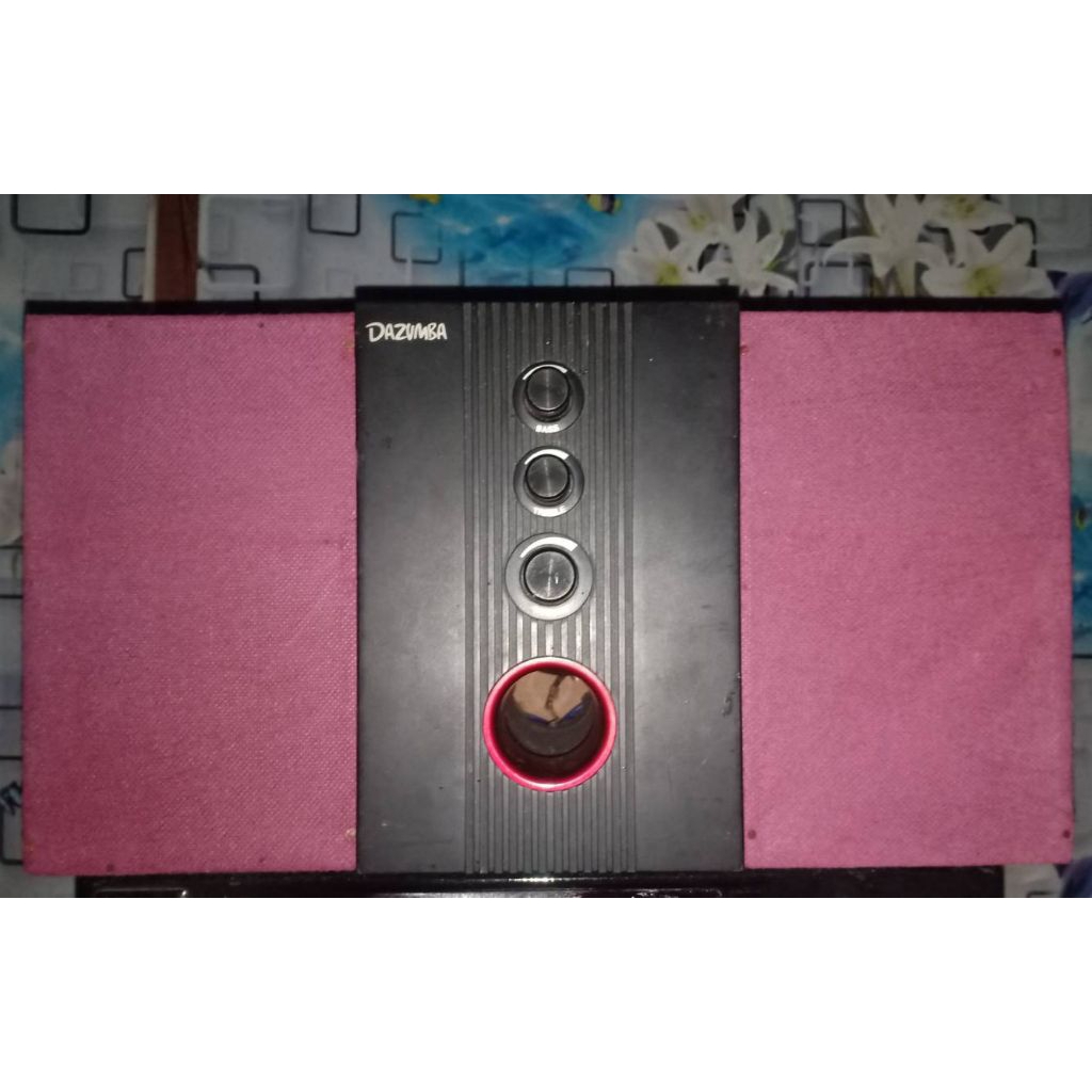 SPEAKER AKTIF/SALON AKTIF  BLUETOOTH+MIMURYCARD+USB+JACK AUX DAZUMBA