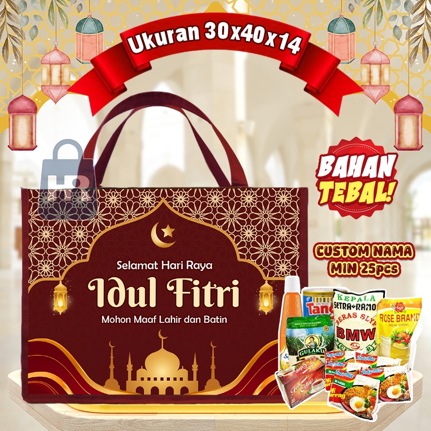

Tas Lebaran Tas Idul Fitri JUMBO Tas Snack Lebaran Tas Sembako Parcel Hampers Lebaran Bingkisan Goodie Bag Ramadhan Tas Hampers Idul Fitri Gratis Nama Tas Hampers Kue Kering Tas Hampers Bingkisan Lebaran Tas Parcel Hari Raya Idul Fitri Goodie Bag Termurah