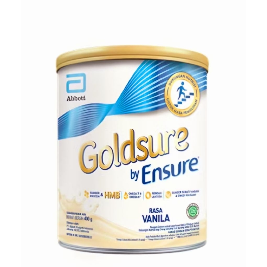 Susu Nutrisi Dewasa "Goldsure by Ensure"Susu Goldsure by Ensure 380g Kaleng – Susu Tinggi Protein un