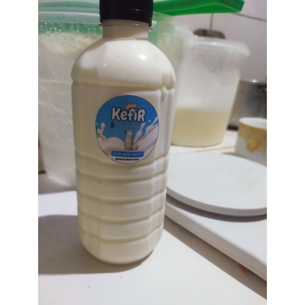 

KEFIR PLAIN/susu kefir MINUMAN FERMENTASI minuman probiotik super