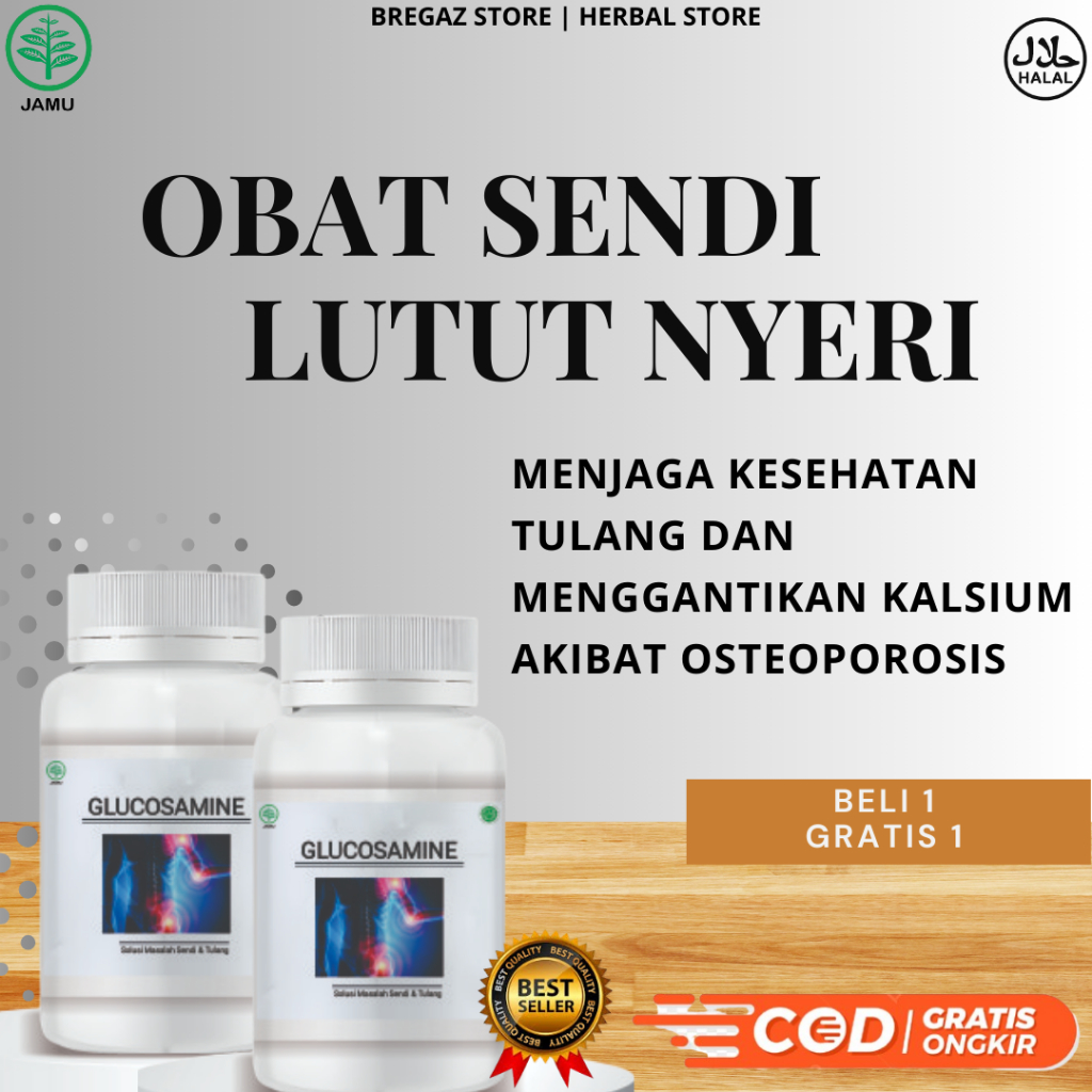 Promo Beli 1 Gratis 1 Obat Herbal Nyeri Sendi Lutut Otot Tulang TCM China Ampuh Permanen Bpom