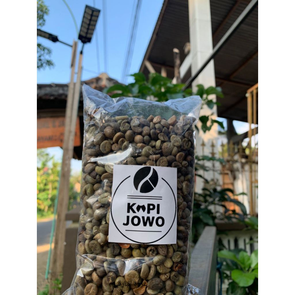 

kopi mentah robusta 1,5 kg, 2 kg kopi jowo robusta