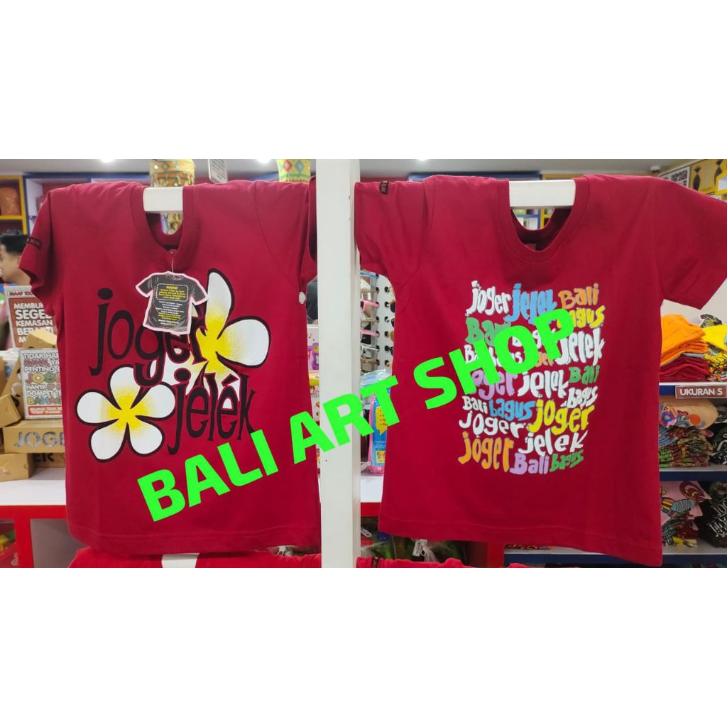 KAOS JOGER BALI ANAK ORIGINAL