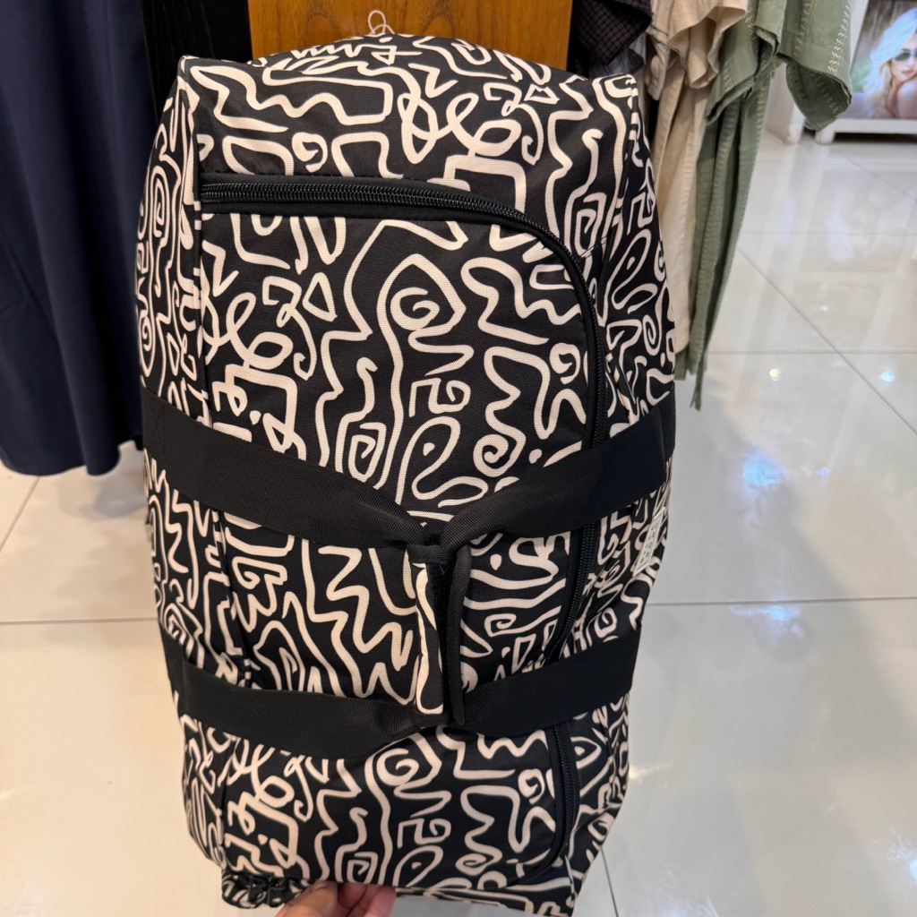 TRAVEL BAG BILLABONG DUFFLE ORIGINAL 70L BLACK PEBBLE