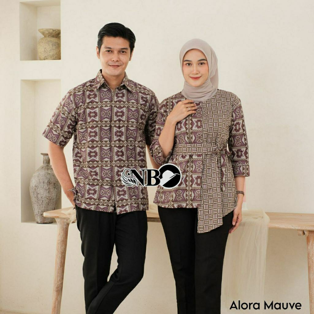 hem batik couple pria wanita|kemeja batik katun asli pekalongan| hem batik motif