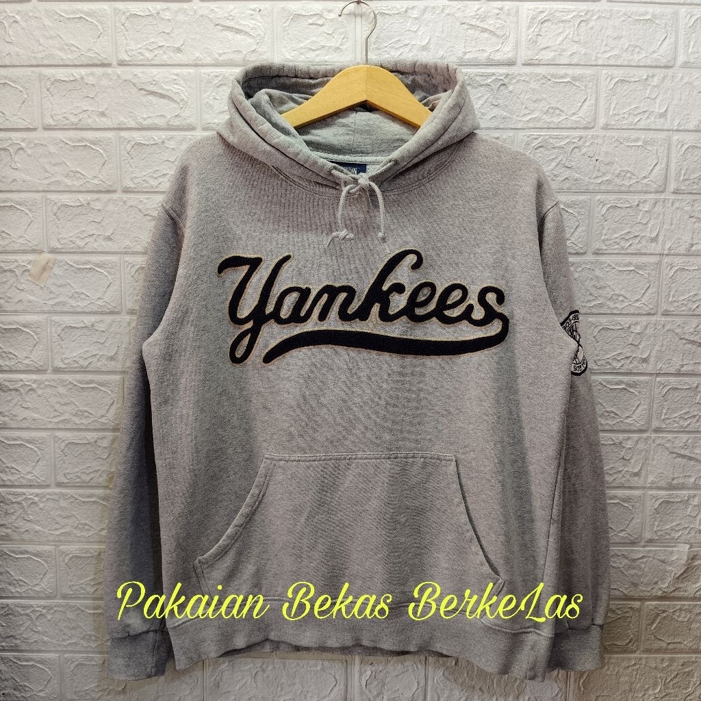 Hoodie Yankees Bordir 50 tahun Year Vintage