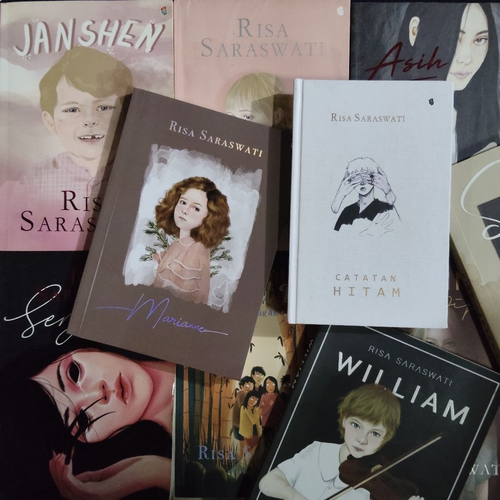 Buku Original / Sawarga Malapetaka - Catatan Hitam - Marianne - William - Janshen - Tenung - Silam /