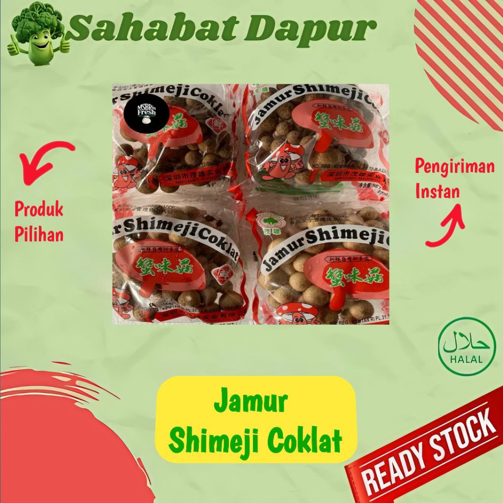 

Jamur Shimeji Coklat / Shimeji Putih - Sayur Segar Palembang