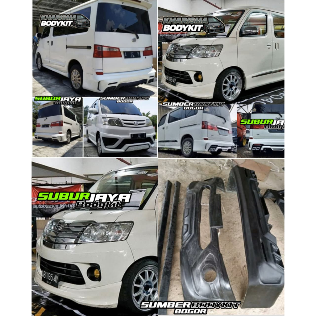 BODYKIT LUXIO TAHUN 2009 - 2016 SEMUA MODEL BODYKIT LUXIO 2009 2010 2011 2014 2015 2016 Mobil