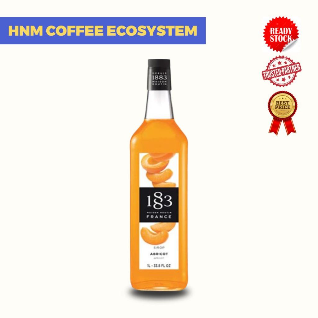 

Apricot Syrup 1883 Maison Routin 1L