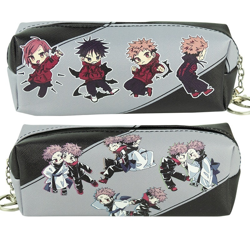 Pensil case / tempat pensil / kotak pensil anime jujutsu kaisen gojo yuji toge