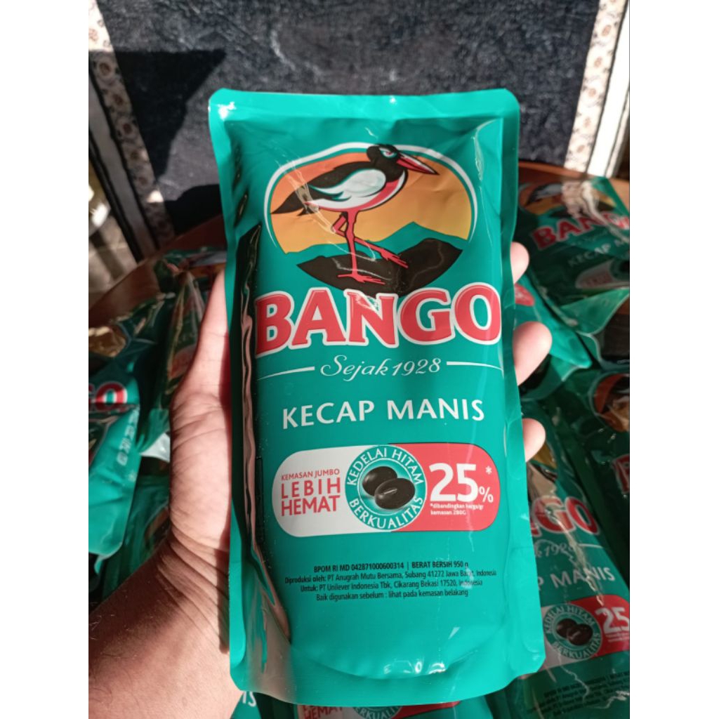 

Kecap Bango 950gr/Bango Kecap pouch 950gr