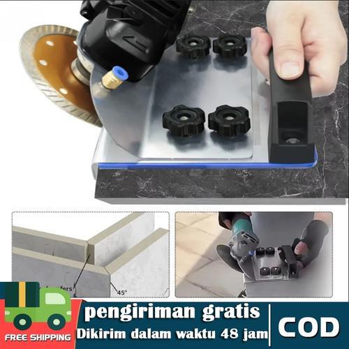 Adaptor Gerinda 45 Derajat Baja Tahan Karat Adaptor Grenda 45 Derajat untuk Pemotongan Granit/ Duduk