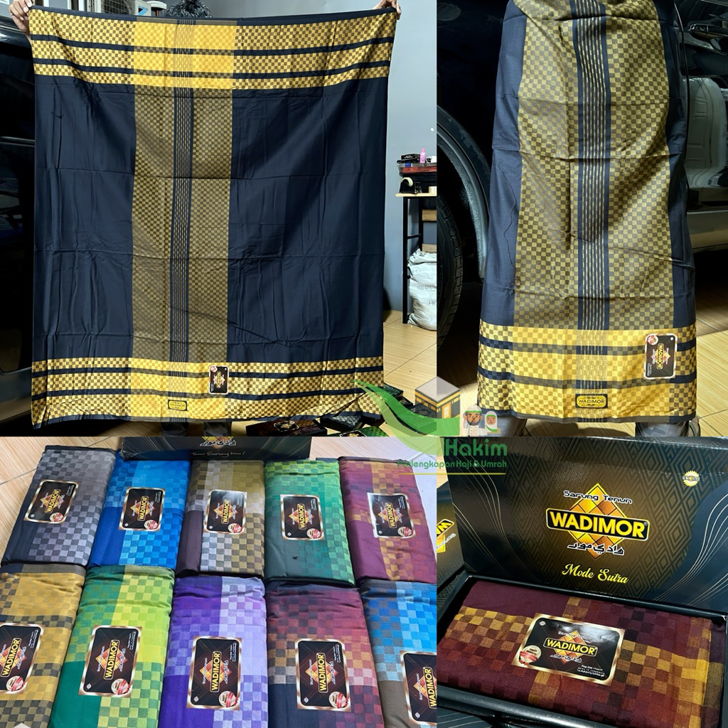 Sarung Tenun Wadimor Mode Sutra Motif Tumpal Corak Terbaru Kain Sarung Wadimor Dewasa Mode Sutra