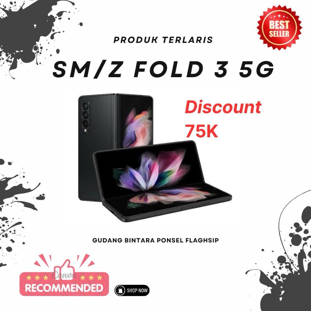 Samsung Galaxy Z Fold 3 5G 256GB/512GB SECOND ORIGINAL