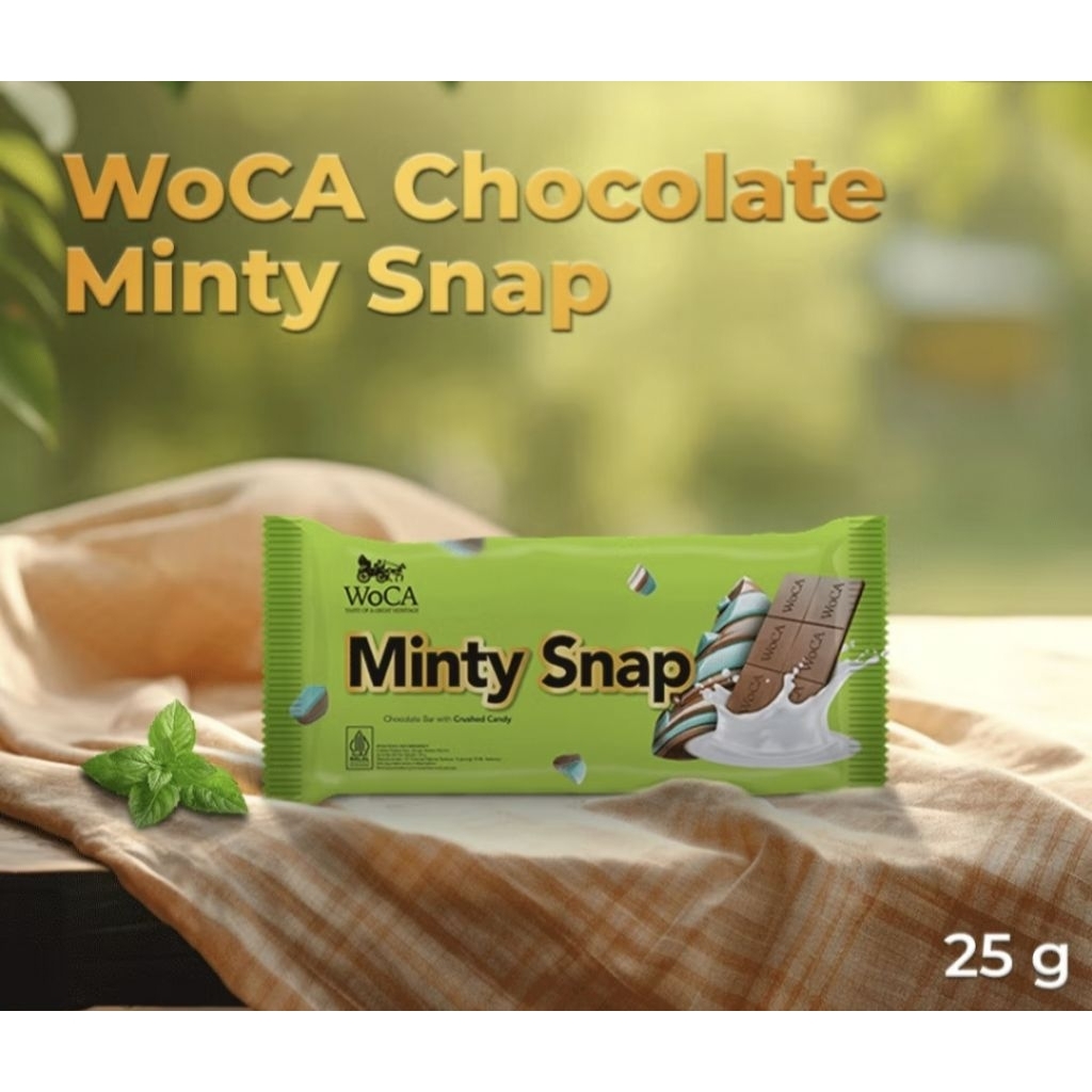 

WOCA Chocolate Minty Snap 25 gram