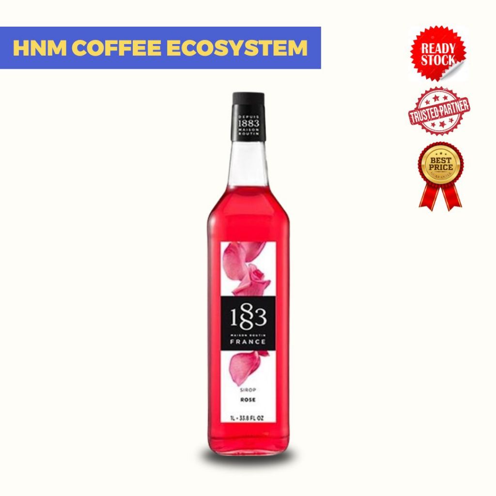 

Rose Syrup 1883 Maison Routin 1L
