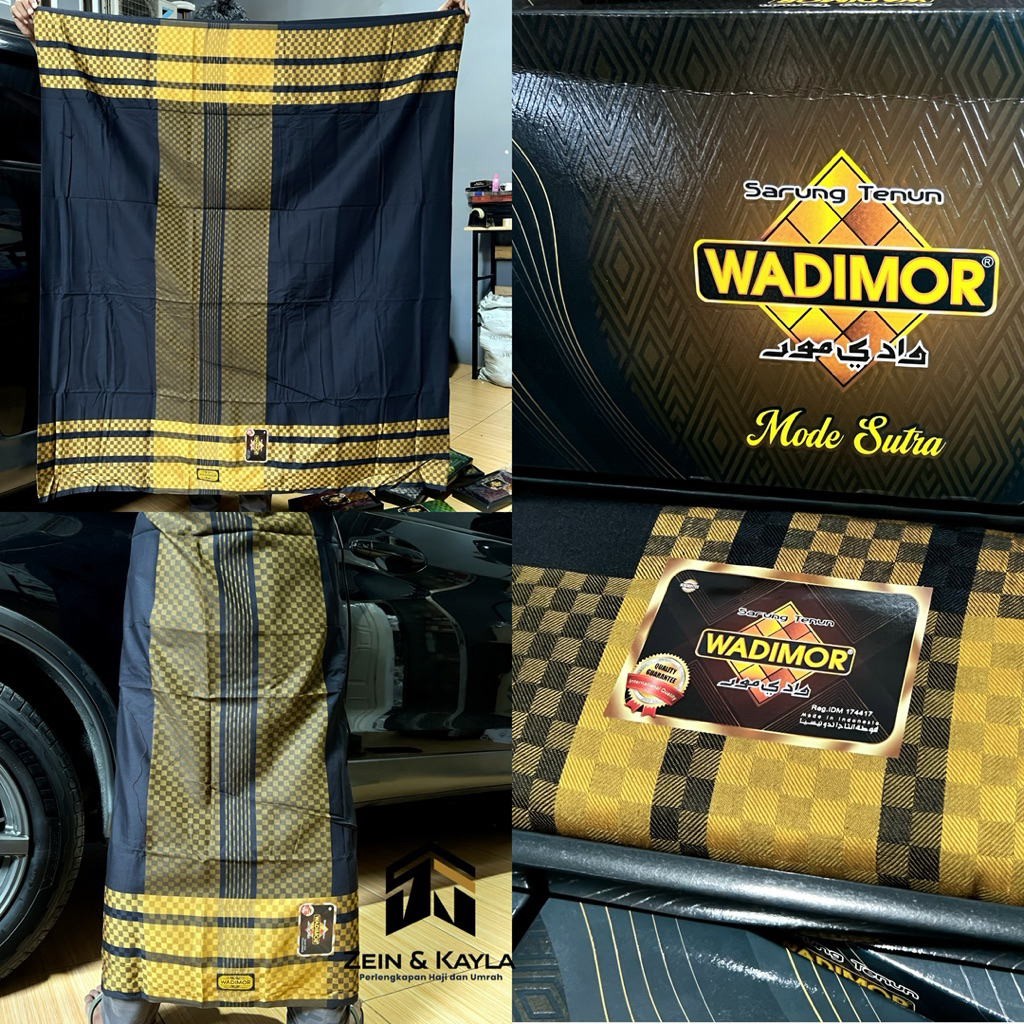 Sarung Tenun Wadimor Mode Sutra Tumpal Corak Terbaru Kain Sarung Wadimor Motif Tumpal Mode Sutra